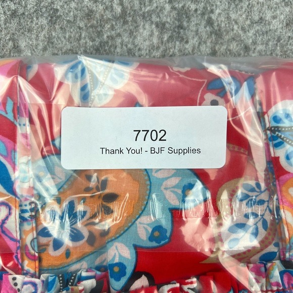 Talbots Red Sleeveless Sundress with Square Neck - Picture 13 of 13